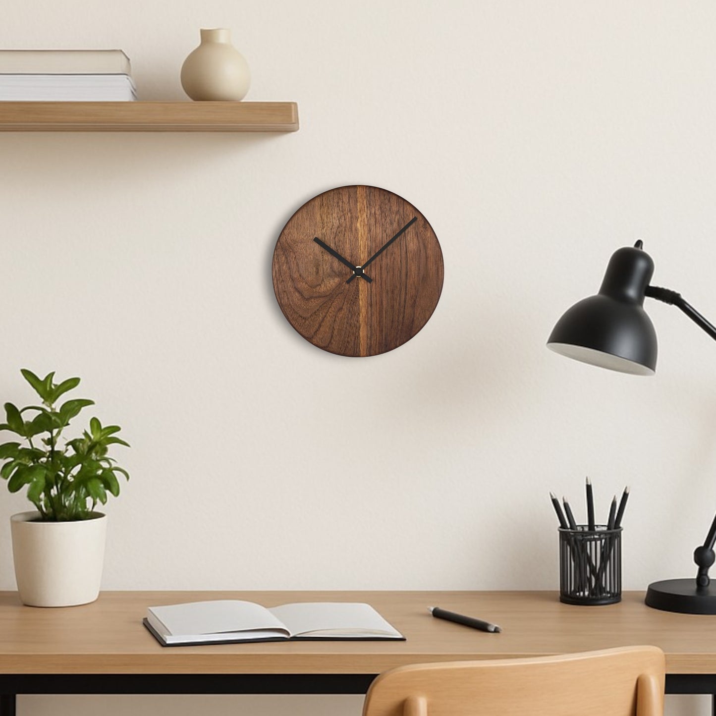 Still – Small Walnut Wall Clock